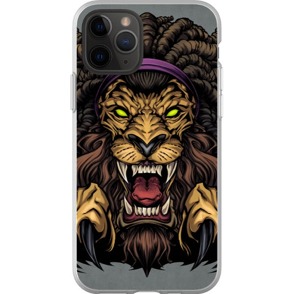 flylanddesigns_brian_allen iPhone Lion With Dreadlocks