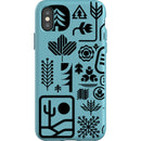 ethnfndr iPhone Flexi Case Earth day black