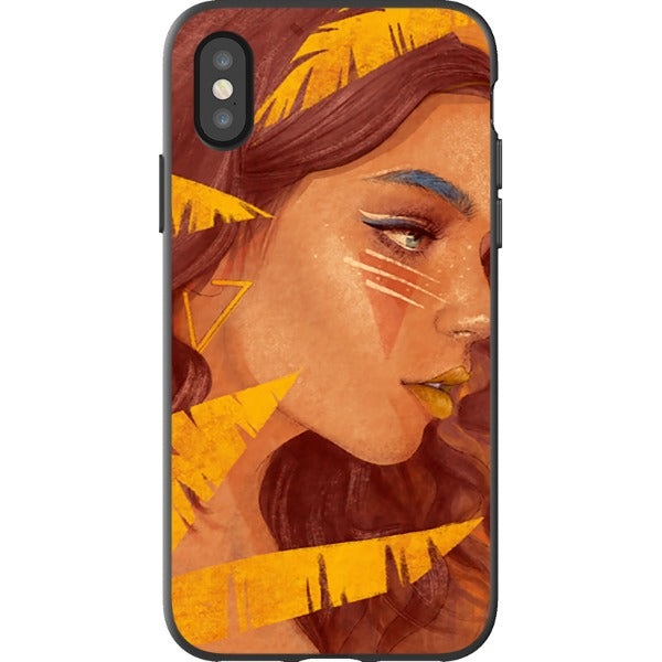 dylanaiello iPhone Gold Feather