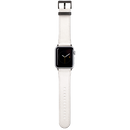 Apple Watch Strap 38mm in PU leather Black fitting