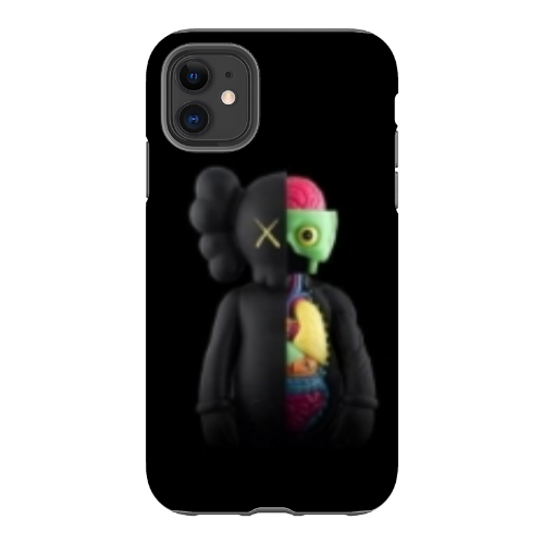 iPhone 11 Tough Case (Black TPU) in Matte