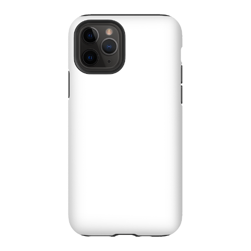 iPhone 11 Pro Tough Case (Black TPU) In Matte