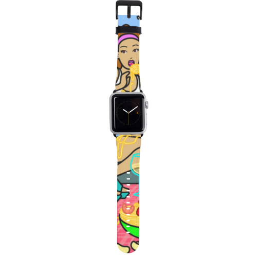 Apple Watch Band 42mm In Satin